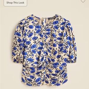 J.Crew Floral Top